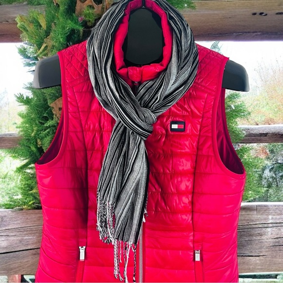 Tommy Hilfiger Jackets & Blazers - Tommy Hilfiger Nylon Shell Jacket Vest | Women’s Size L